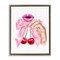 Stupell Industries Lips & Feminine Cherries Floating Frame, design by Ziwei Li